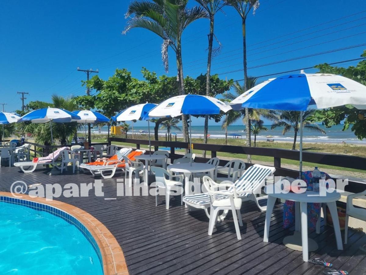 Apto Cond Ilhas Do Caribe - Pr - Beira Mar Matinhos Exterior photo