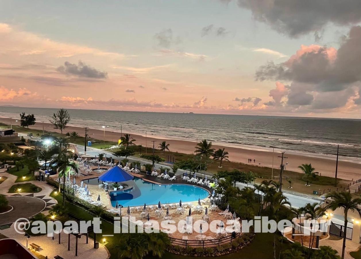 Apto Cond Ilhas Do Caribe - Pr - Beira Mar Matinhos Exterior photo